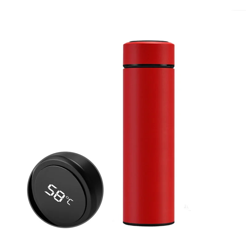 LED Temperature Display Thermos Bottle